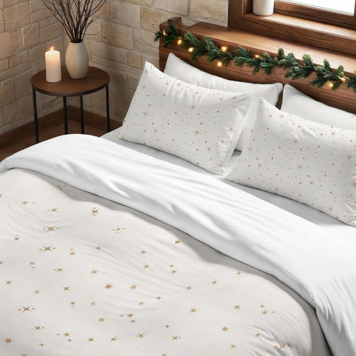 Housse de couette avec pressions Gold Stalit Sky