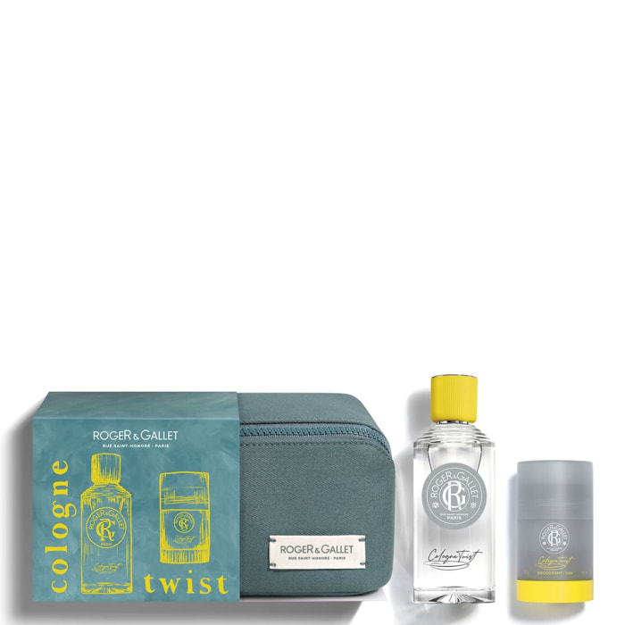 Cologne Twist - Coffret Eau de Cologne 100ml + Déodorant 50g