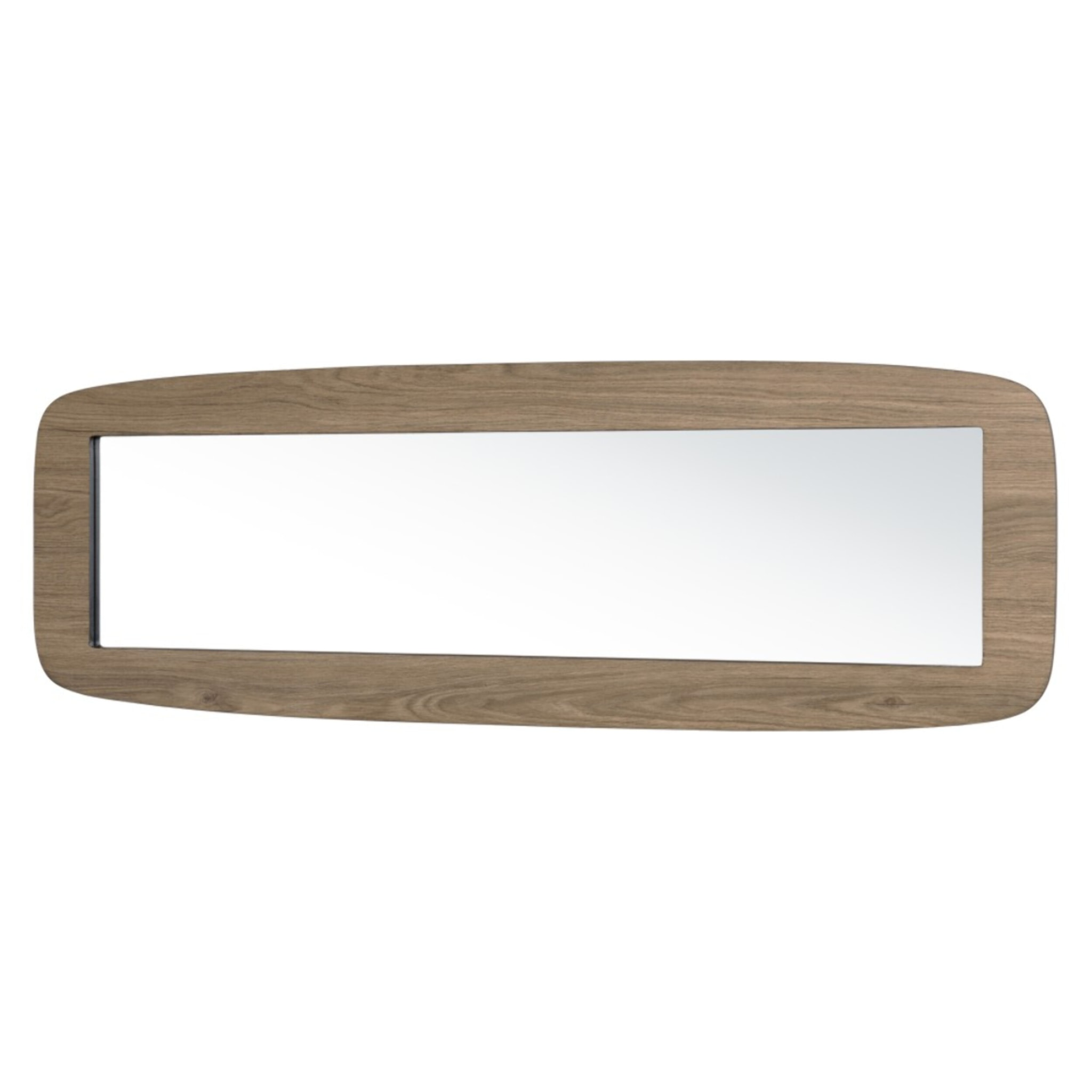 JULIA - Miroir rectangulaire angles arrondis 120x40cm couleur mocha