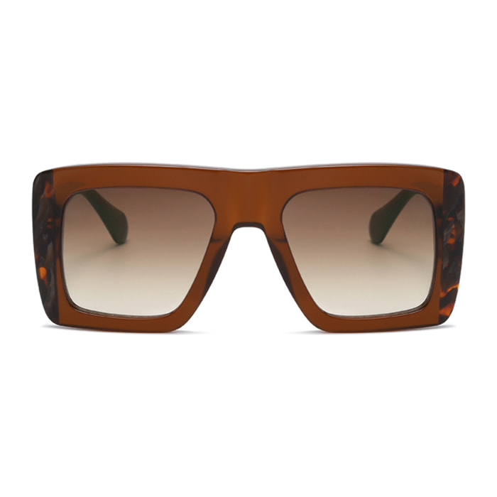 Gafas OCEAN modelo Corniche en color Montura marrón con lentes marrones degradadas