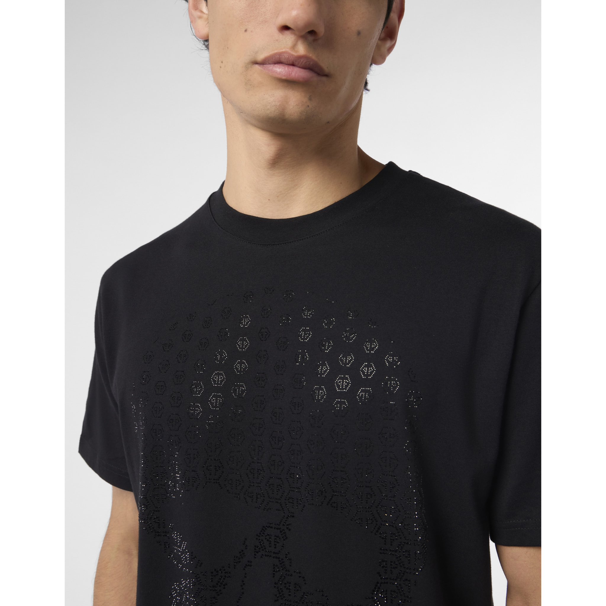 PHILIPP PLEIN T-shirt girocollo a maniche corte SKULL