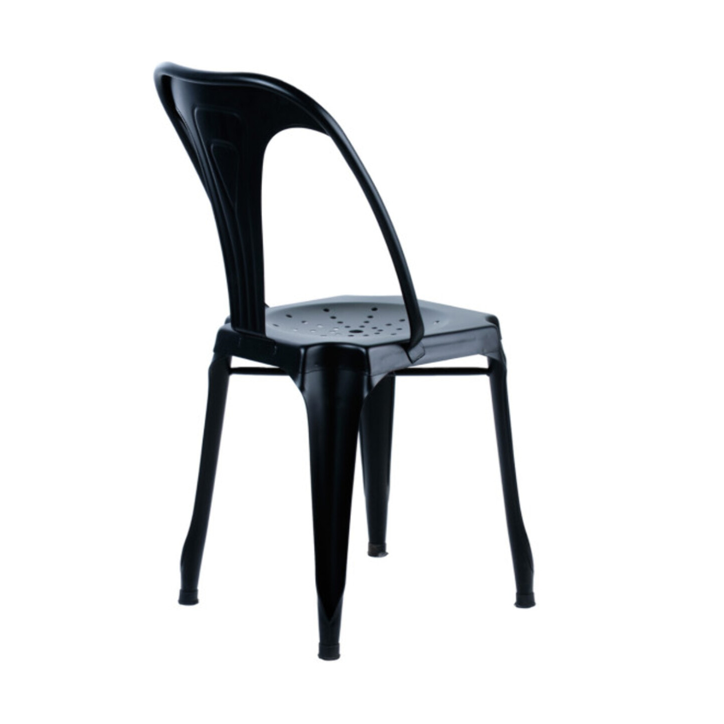 Chaise vintage en métal style industriel - STEAL