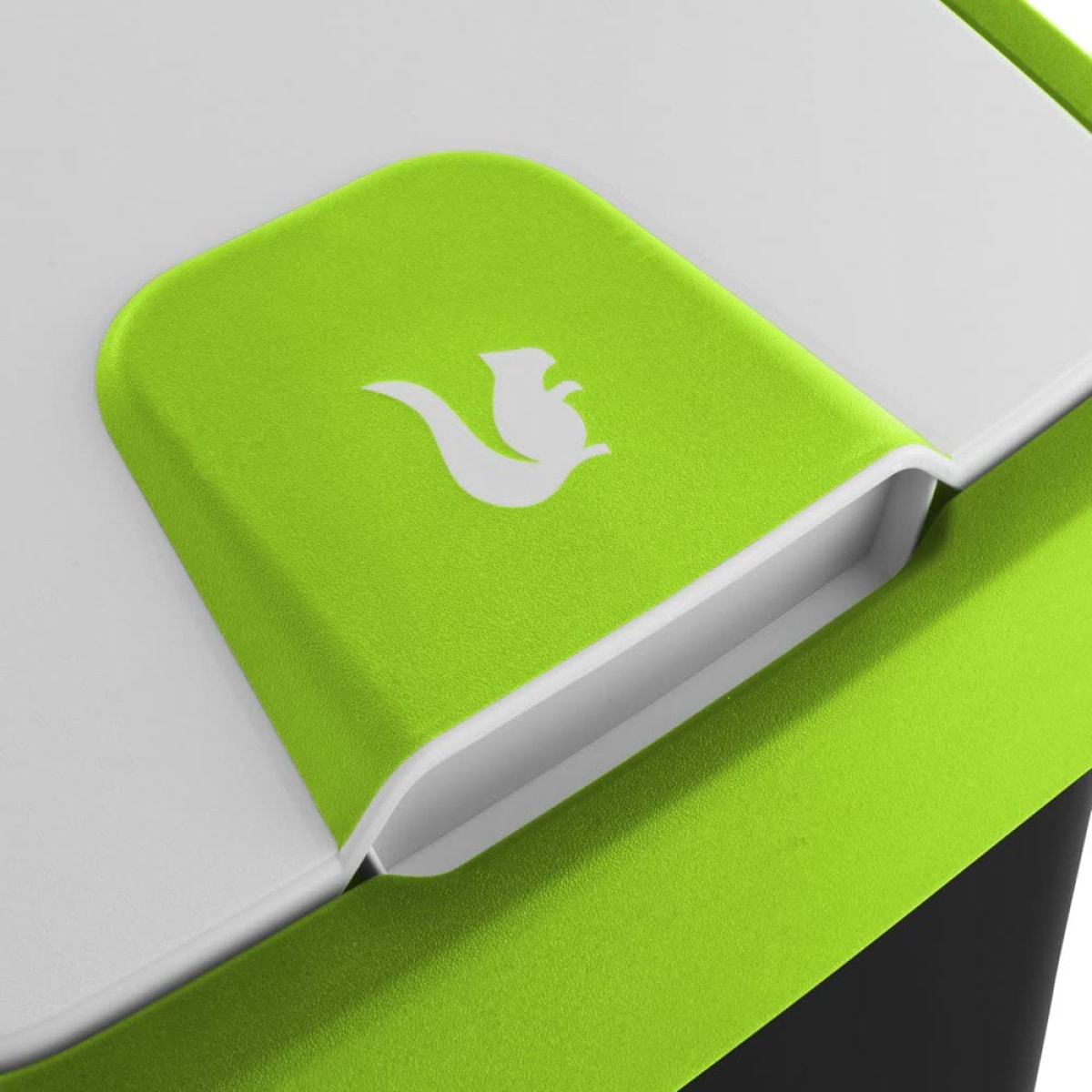 Cubo de la Basura Premium con Tapa Abatible,  Magne, Verde