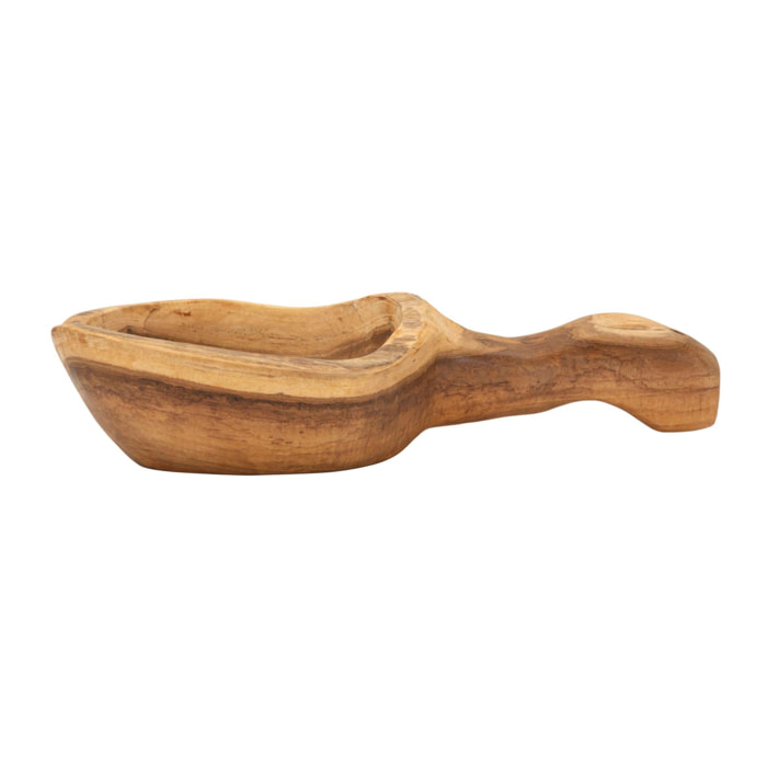 S/TASCHE SPOON IN TEAK RIC. CM 36X16X8 (PEZZI UNICI - NON RIP. IN SERIE)