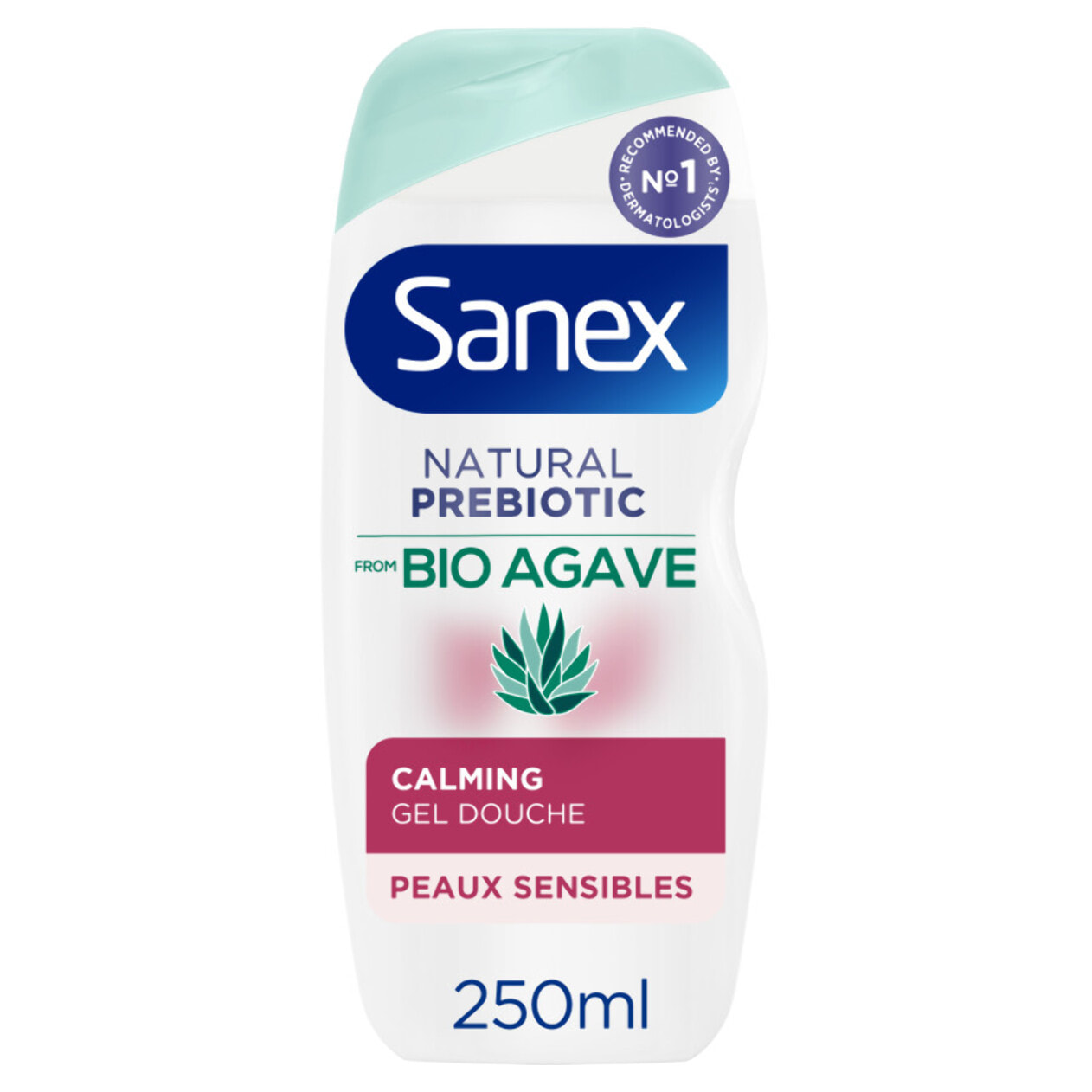 Pack de 6 - Gel douche Sanex Bio Agave apaisant 250ml