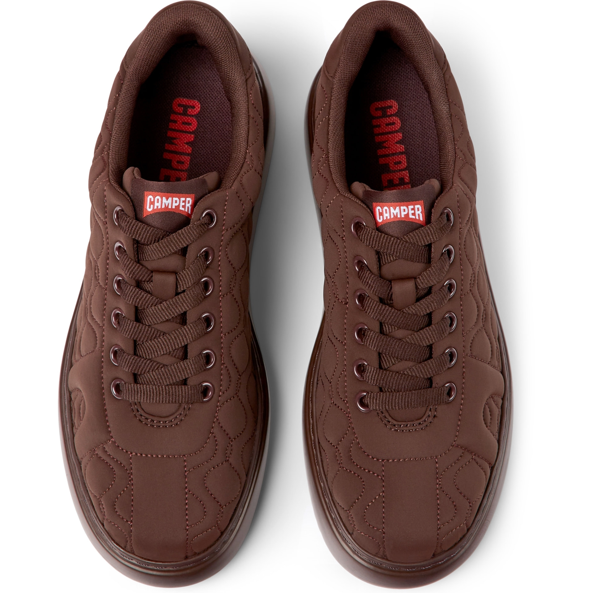Zapatillas - CAMPER Runner K21 - Burdeos - Textil técnico (poliéster reciclado)
