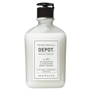 DEPOT no.501 Moisturizing & Clarifying Beard Shampoo 250ml