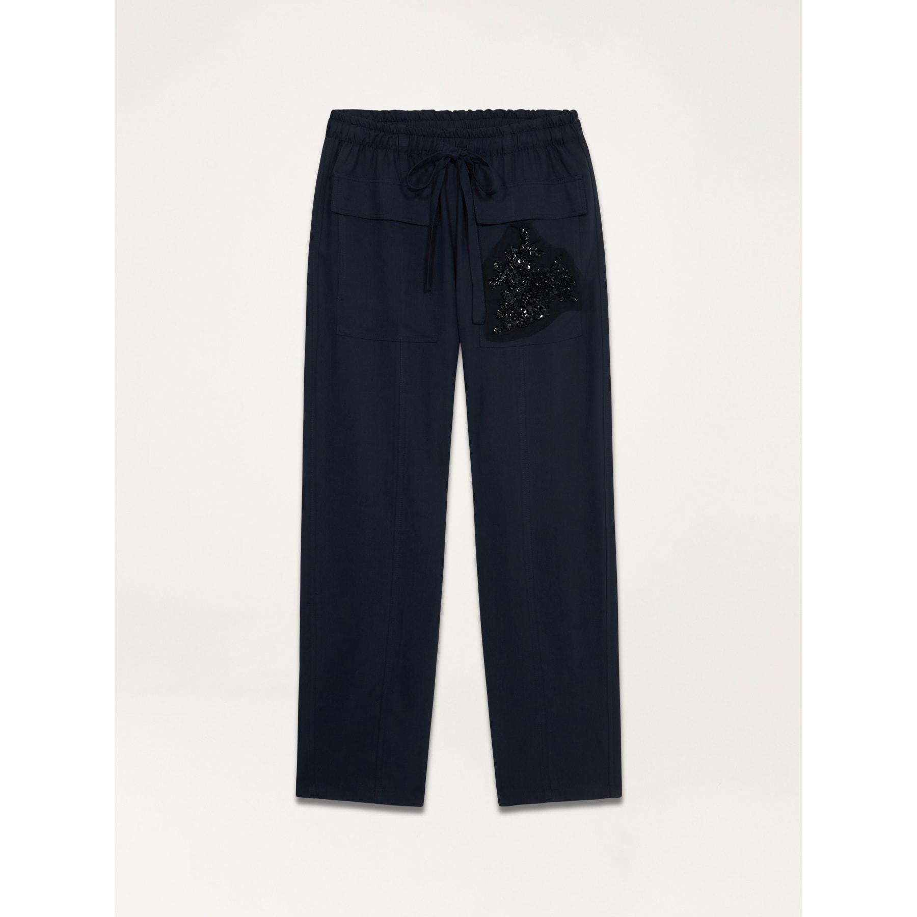 Oltre - Joggers con parche de joya - Azul