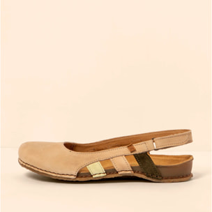 Sandalias N5817 NOBUCK LAVADO MULTI CREAM /PANGLAO color Multi cream