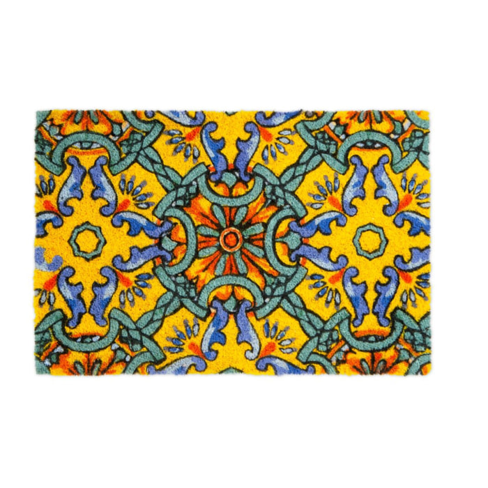 Zerbino 60x40 Excelsa – Trinacria, Fibra di Cocco Multicolore