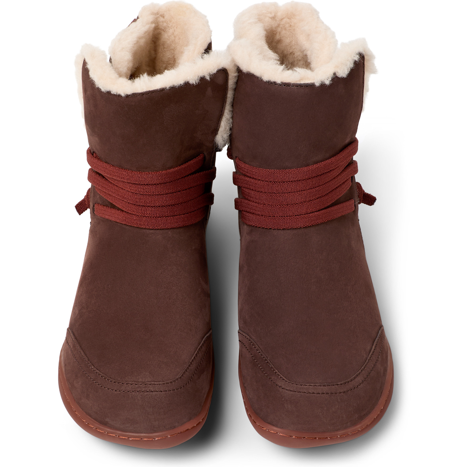 CAMPER Peu Cami - Botines Mujer Marron
