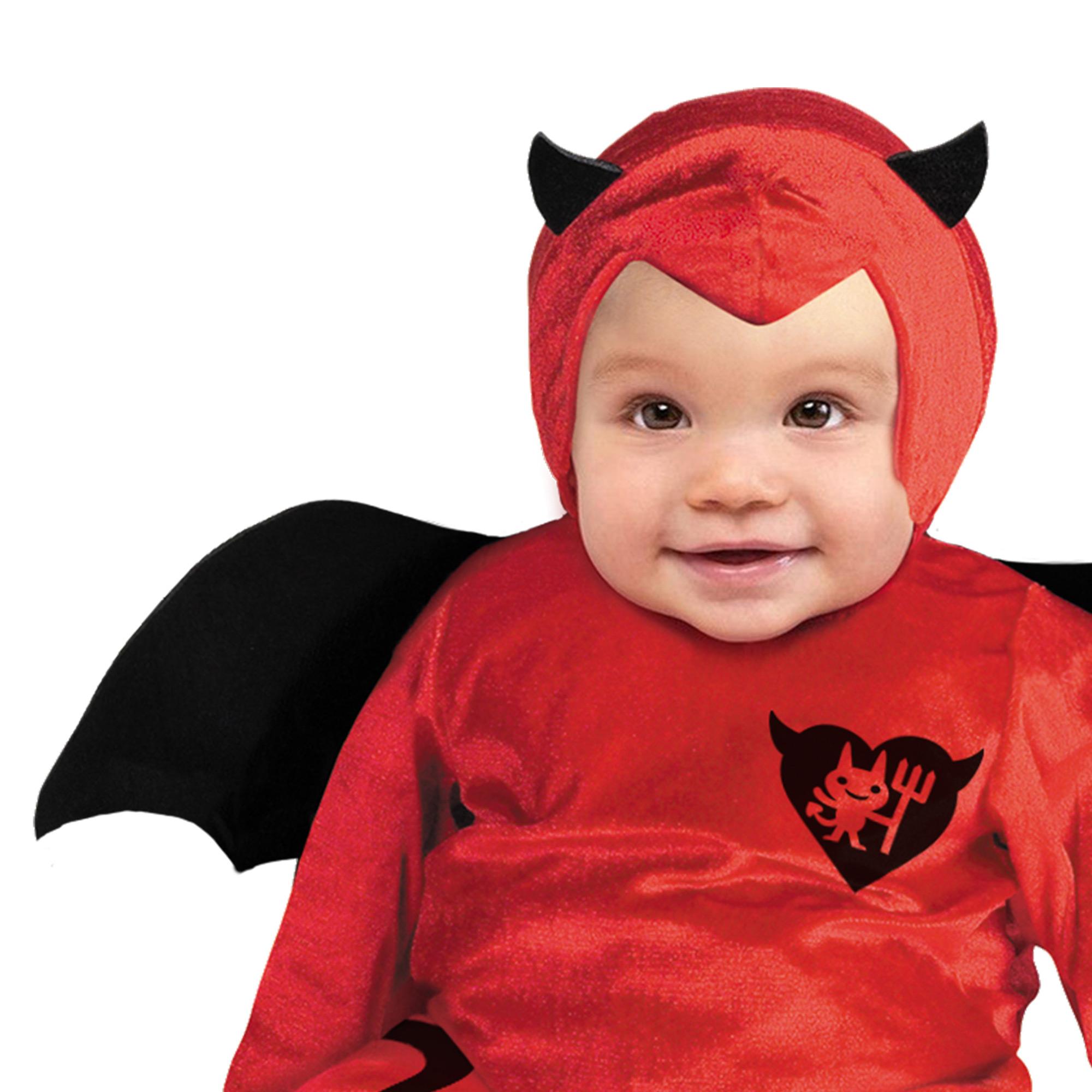 Costume Travestimento Diavoletto Tutina Bambino Unisex