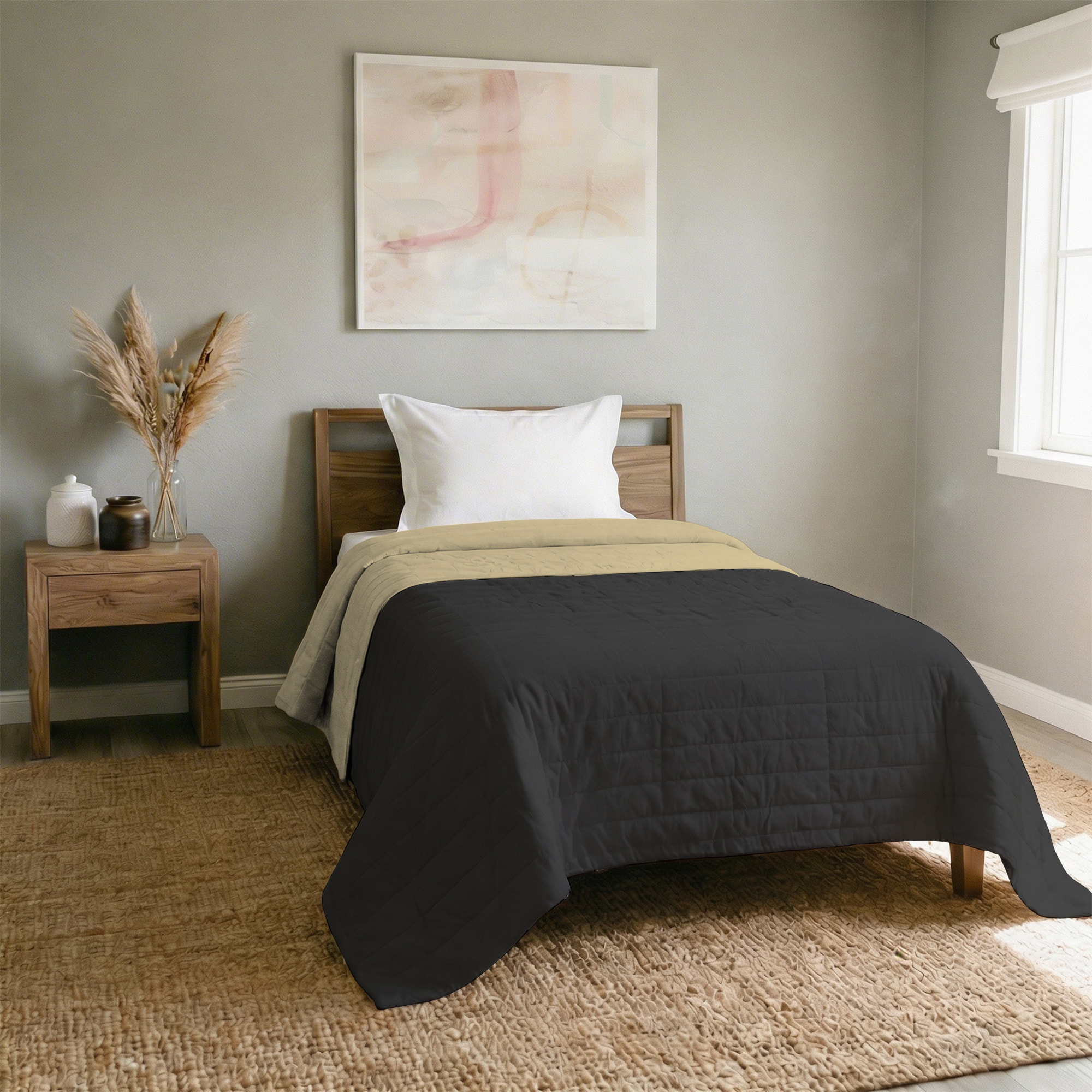 TRAPUNTINO ESTIVO ELEGANT PIAZZA E MEZZA, BICOLORE