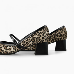 ZAPATOS DE SALÓN ANIMAL PRINT CHIRUN-XI