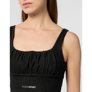 PLEIN SPORT Top Denim Touch PS