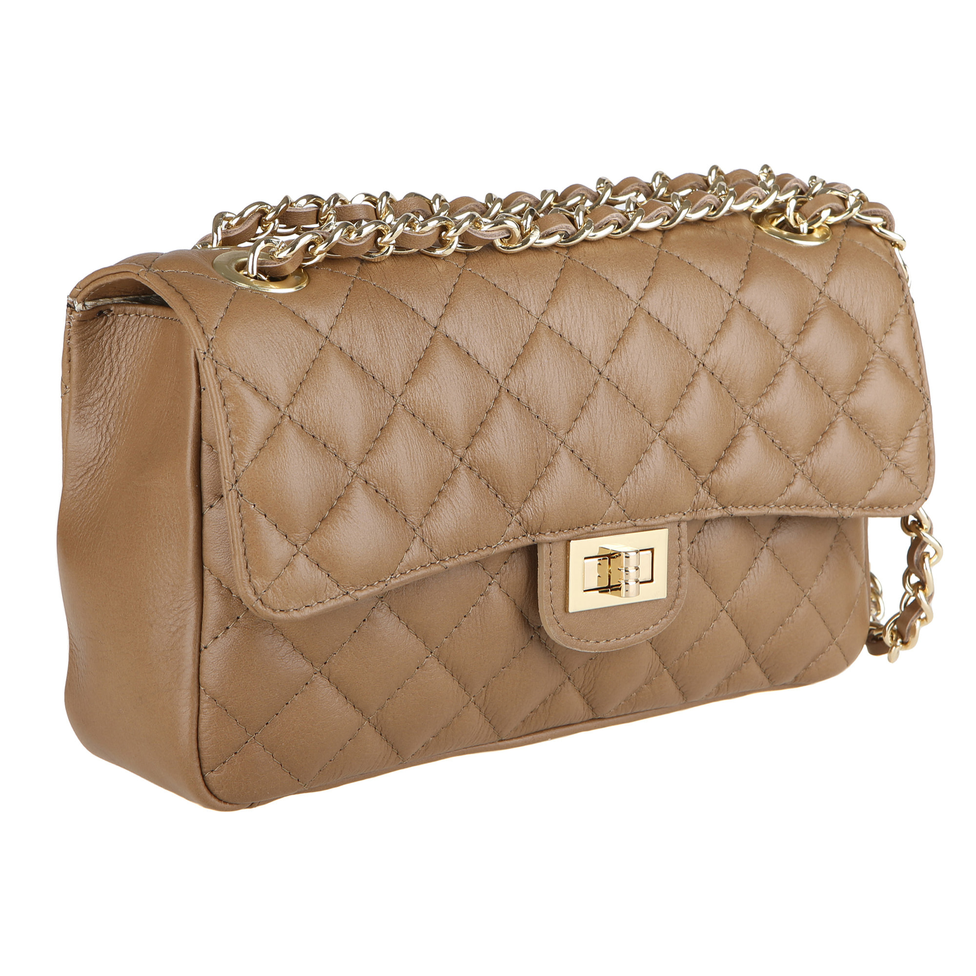 Chicca Borse Borsa a Spalla Beige