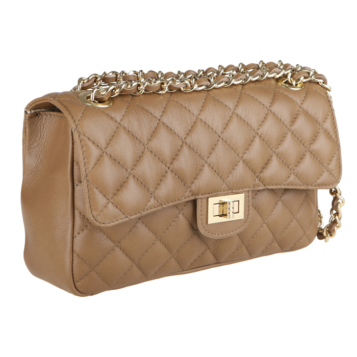 Chicca Borse Borsa a Spalla Beige