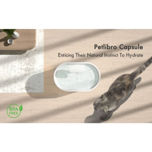 Fontaine PETLIBRO à eau à capsule bleue PLWF002