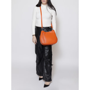 Borsa a spalla da donna - Modello False - Vera pelle - 33.0 x 26.0 x 18.0 cm
