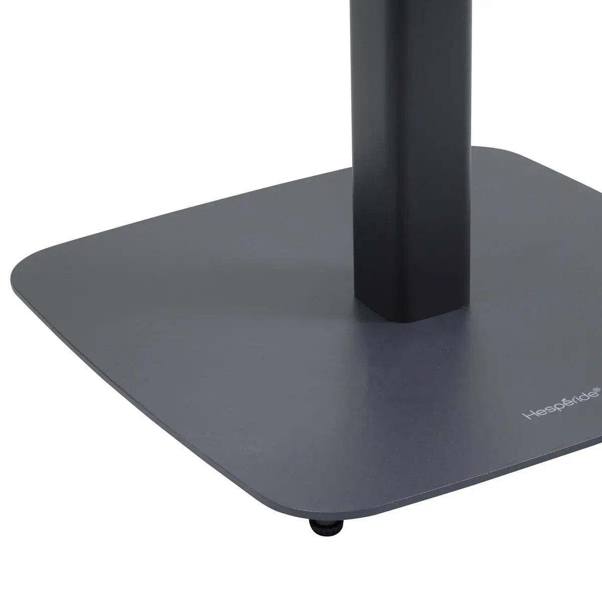 Table de jardin 2 places Alegoria 70x70cm gris graphite