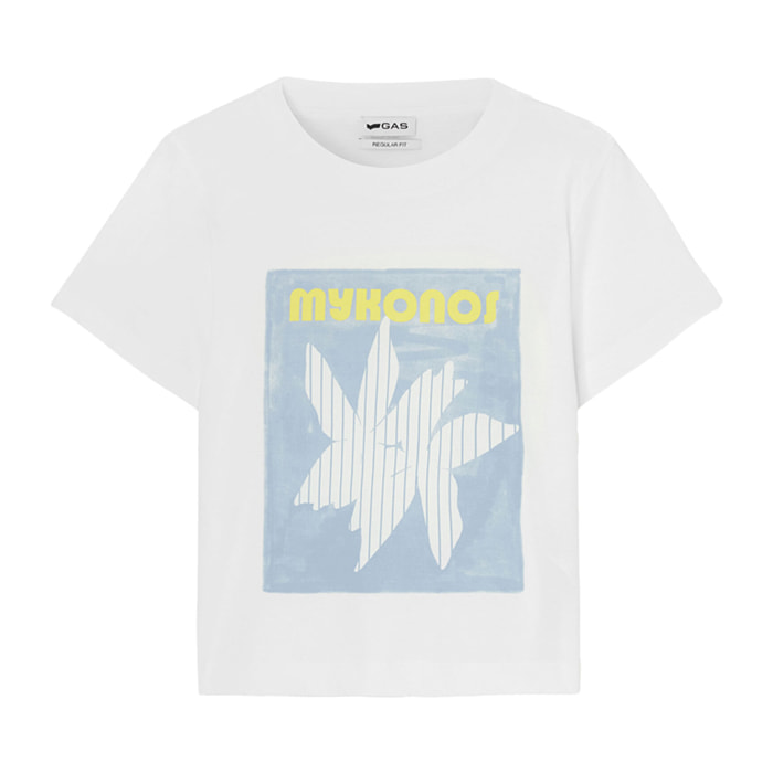 GAS t-shirt donna white