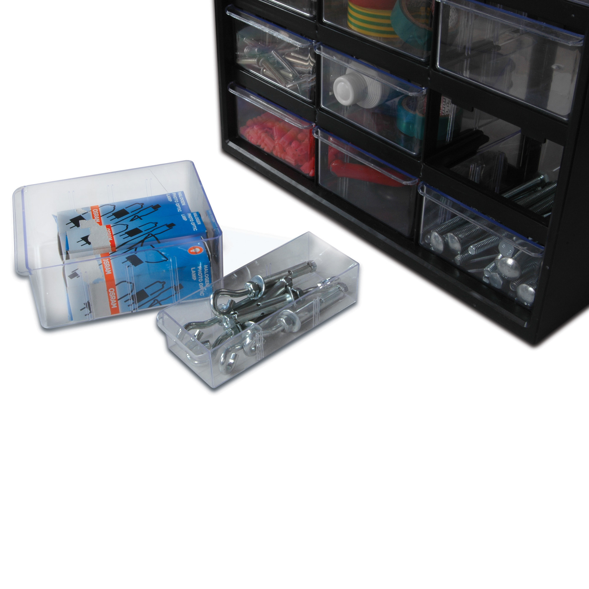 Boîte de rangement polyvalente avec 39 tiroirs