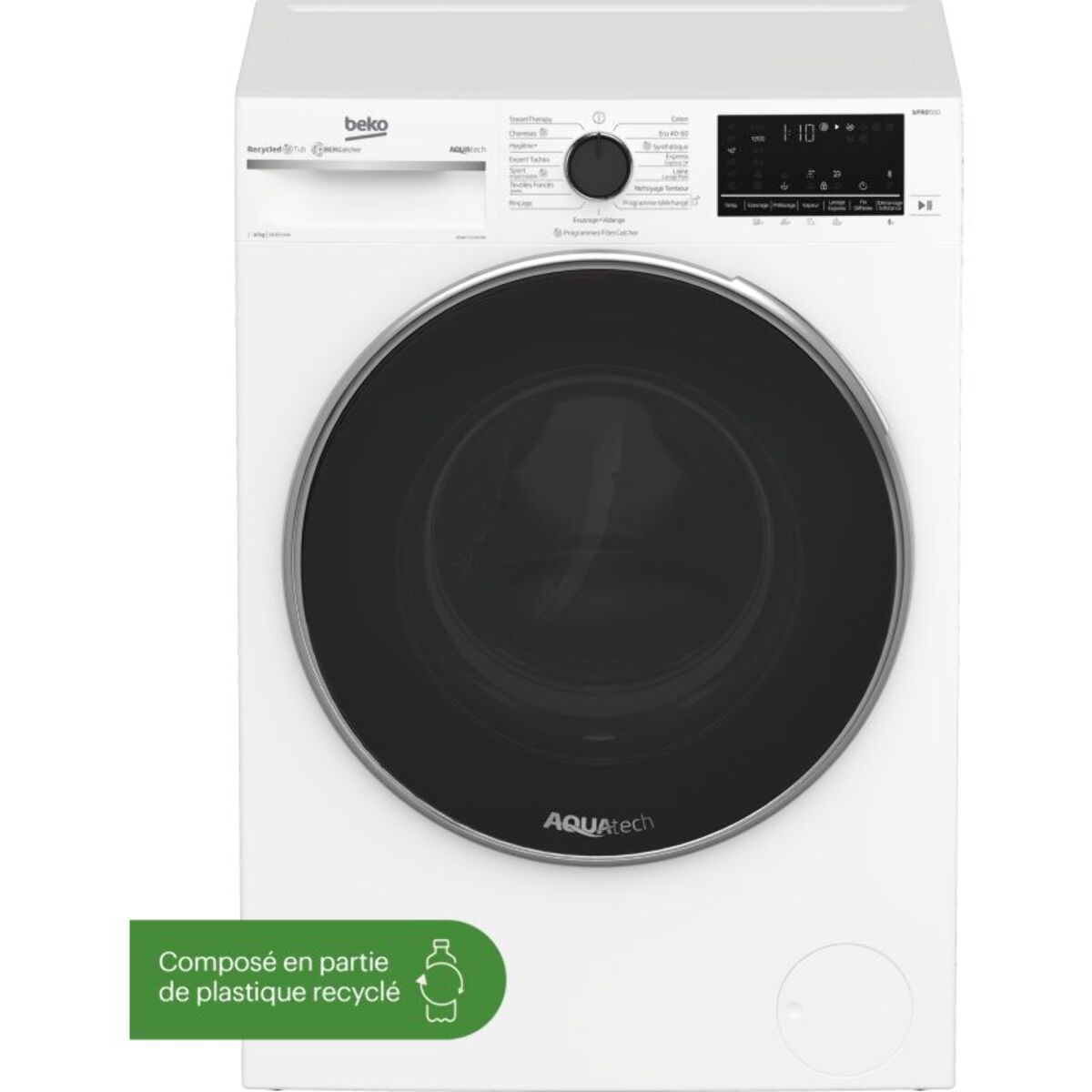 Lave linge hublot BEKO B5WFT510419W