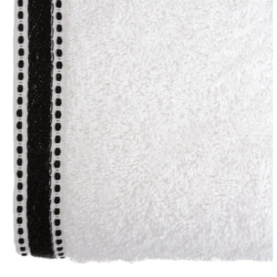 Drap de bain "Joia" coton blanc 100x150cm