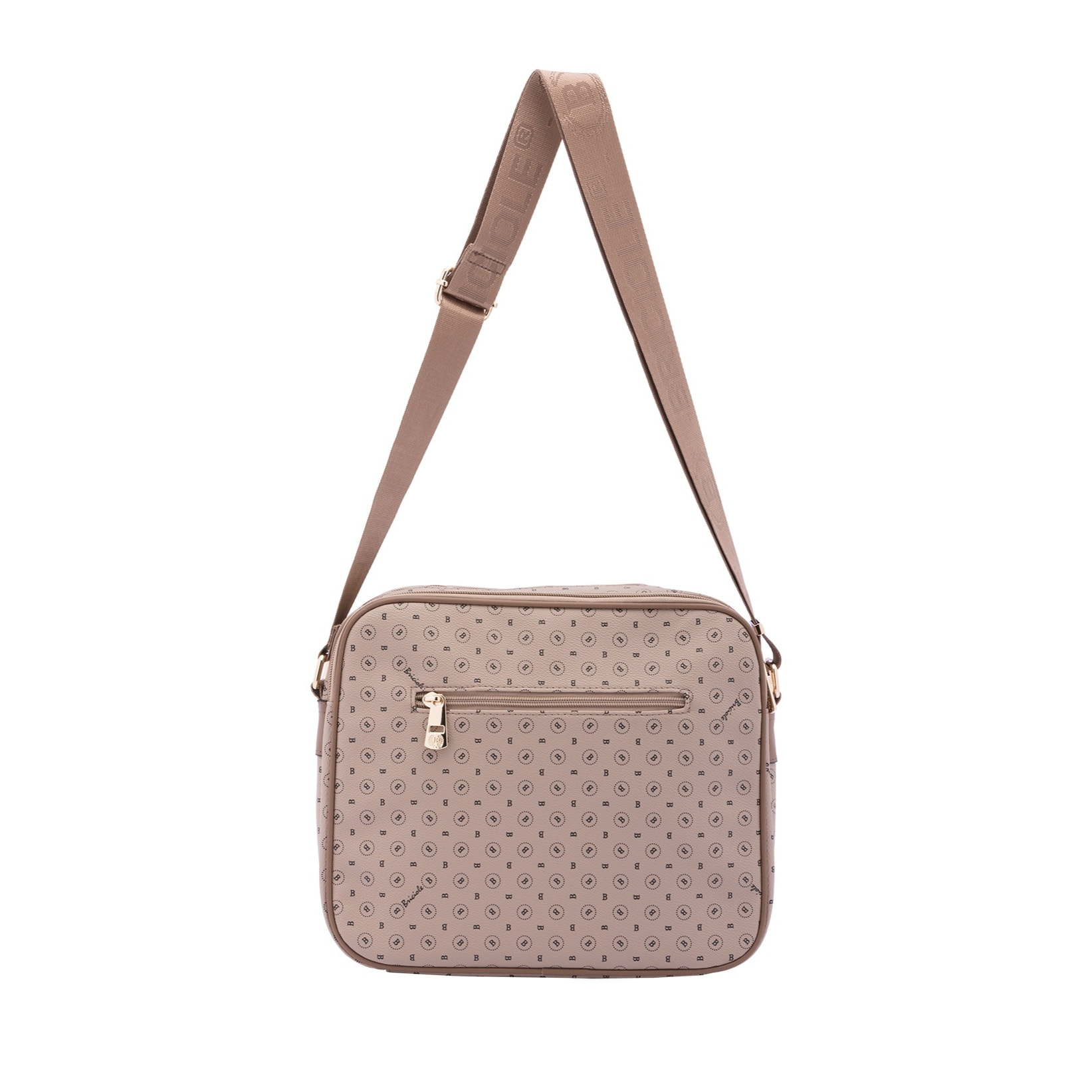 Borsa a tracolla da donna - Modello Iduna - Ecopelle e poliestere - 24.0 x 29.0 x 11.0 cm