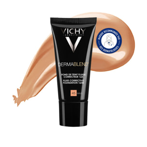 N°45 Gold - Fond de Teint Correcteur 16H - 30 ml