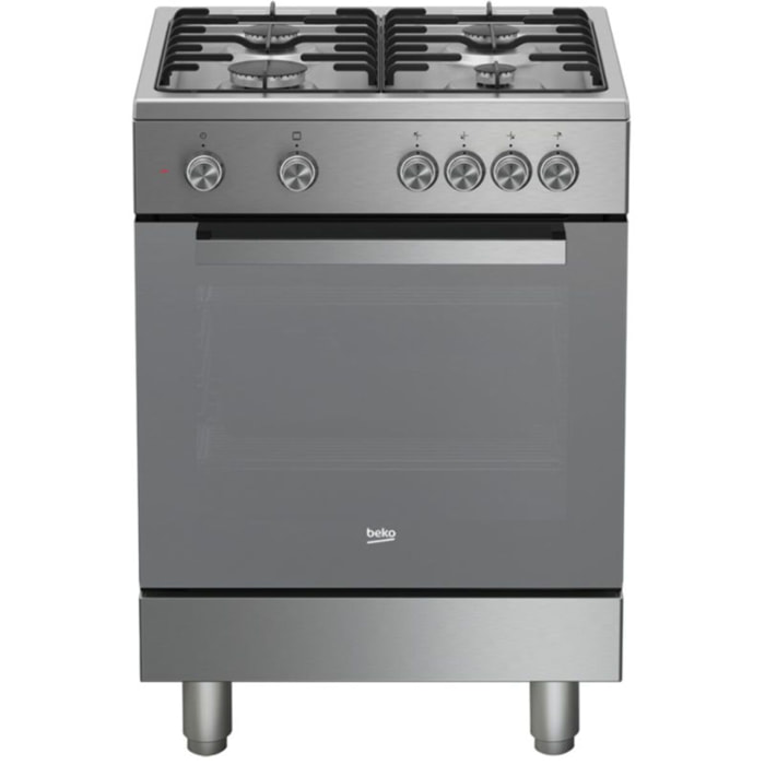 Cuisinière gaz BEKO FSG62120DXMCS Catalyse