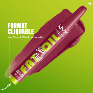 NYX Professional Makeup FAT OIL SLICK CLICK Baume à lèvres IN THE DRAFTS