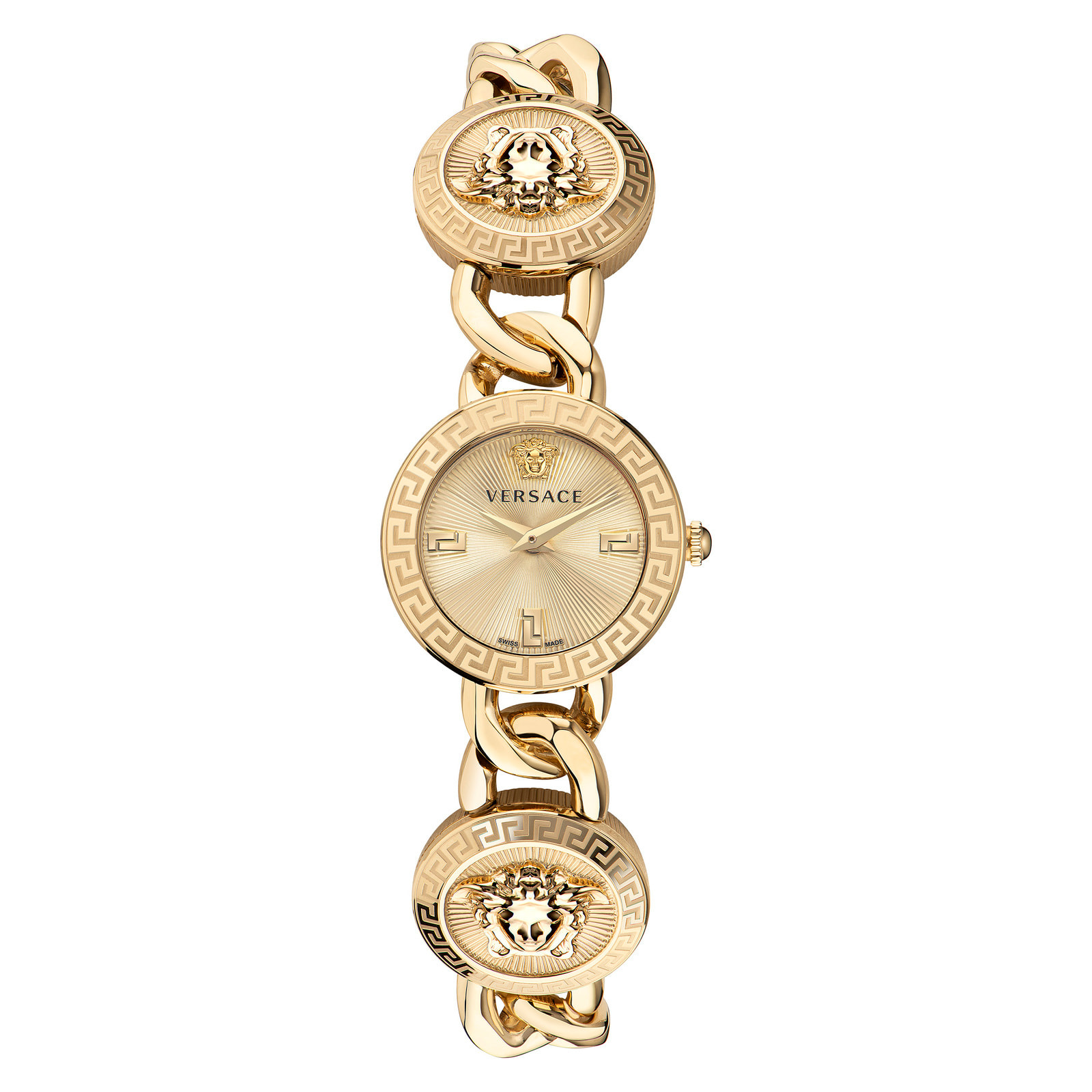 Reloj Versace VE3C00222 Mujer Analogico Cuarzo con Correa de Acero inoxidable