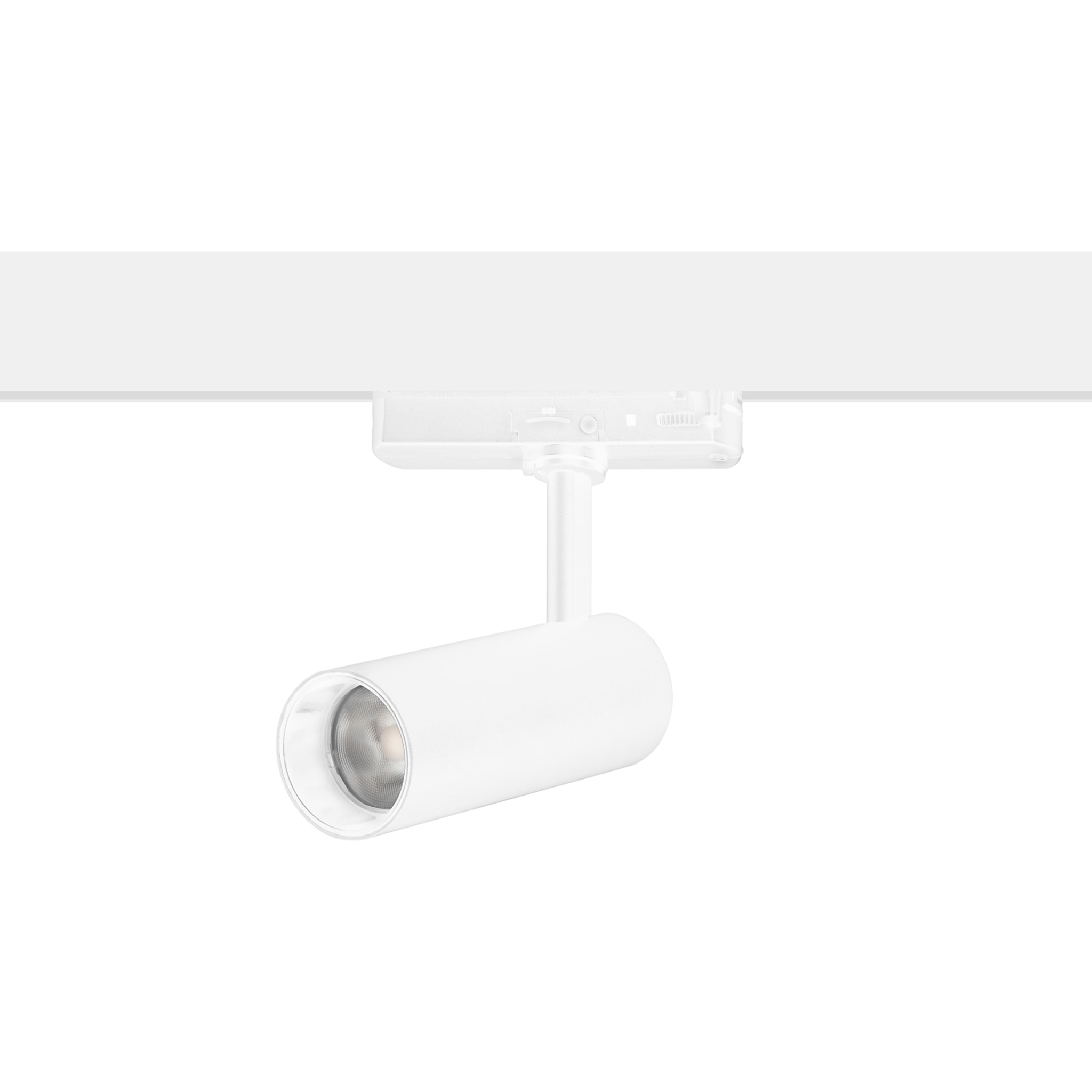 Forlight Arch - Proyector de Carril LED 17.6W Diámetro 5 |6cm. Blanco Cálido 3000K. Sistema de Carril Compatible con Carril Tri