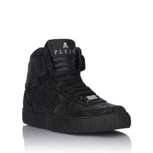 PHILIPP PLEIN Scarpe da ginnastica alte MONOGRAM