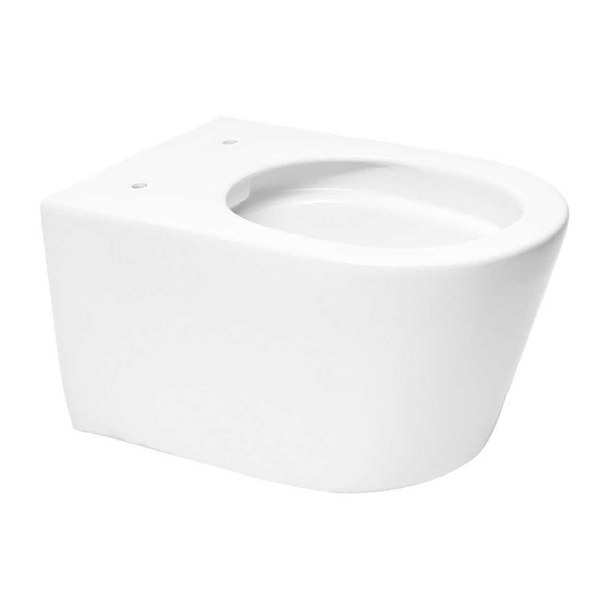 Pack WC bâti-autoportant + WC SAT sans bride fixations invisibles + Abattant softclose + Plaque blanche (SMART-Brevis-9)