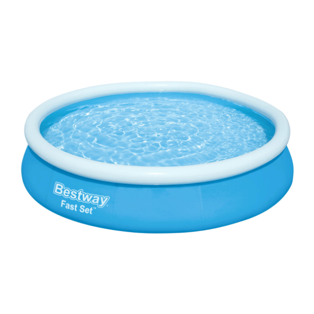 Bestway Piscine gonflable ronde Bestway Fast Set 366 x 76 cm bleu