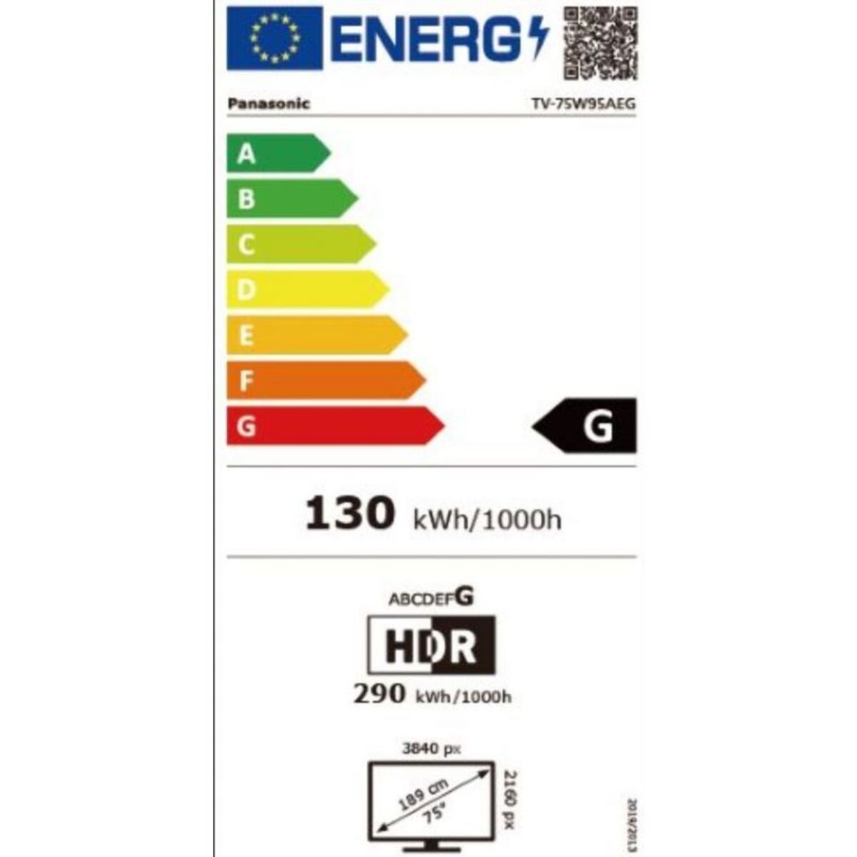 TV LED PANASONIC TV-75W95AEG