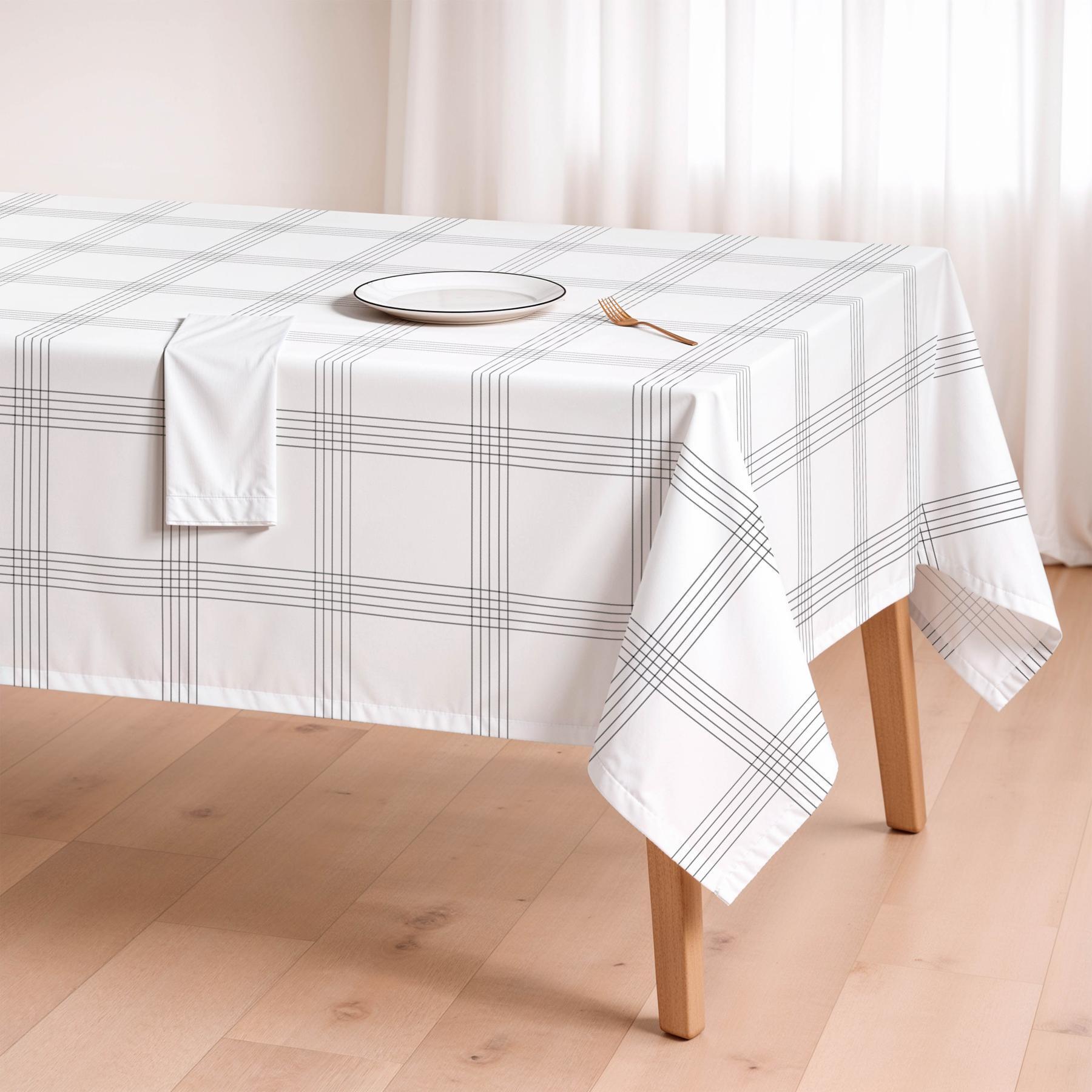 Mantel antimanchas OTTO NEGRO - 100% algodón