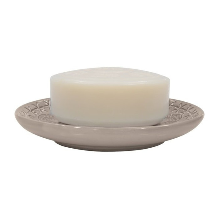 Porte savon Porcelaine RELIEF Beige Spirella