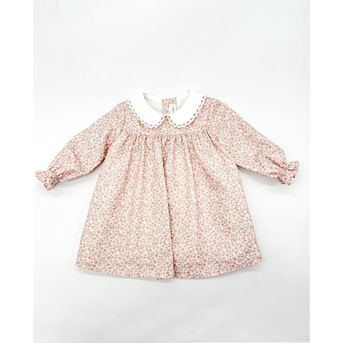 Vestido florecitas rosa