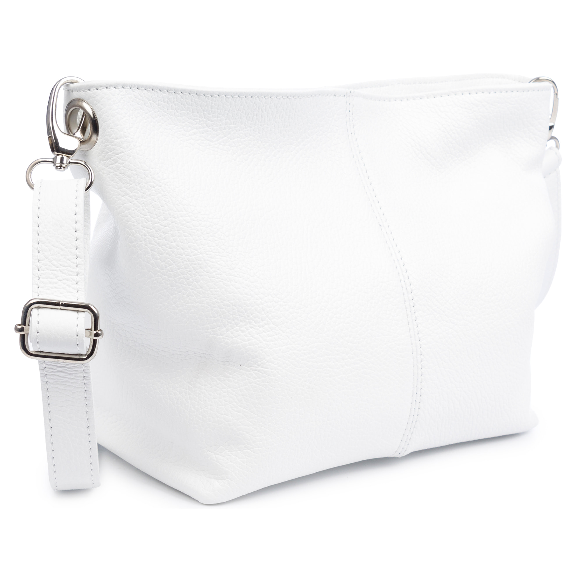 Battifollo Borsa a spalla Donna. Pelle autentica Dollaro.