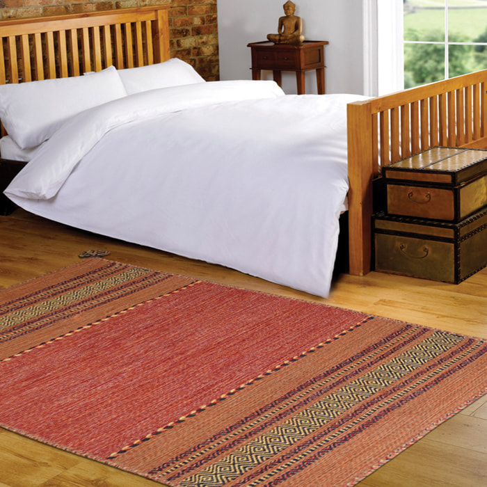 Tappeto Kilim Arancione