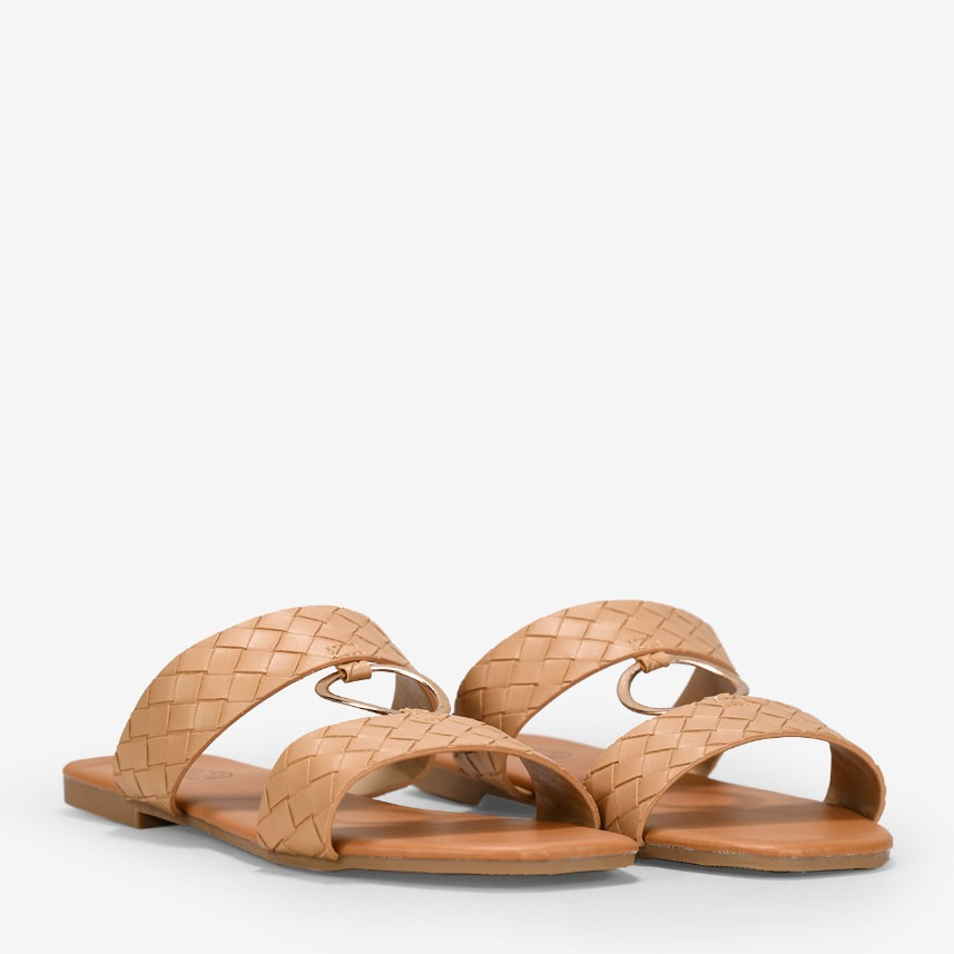 Sandalias marrones de dedo