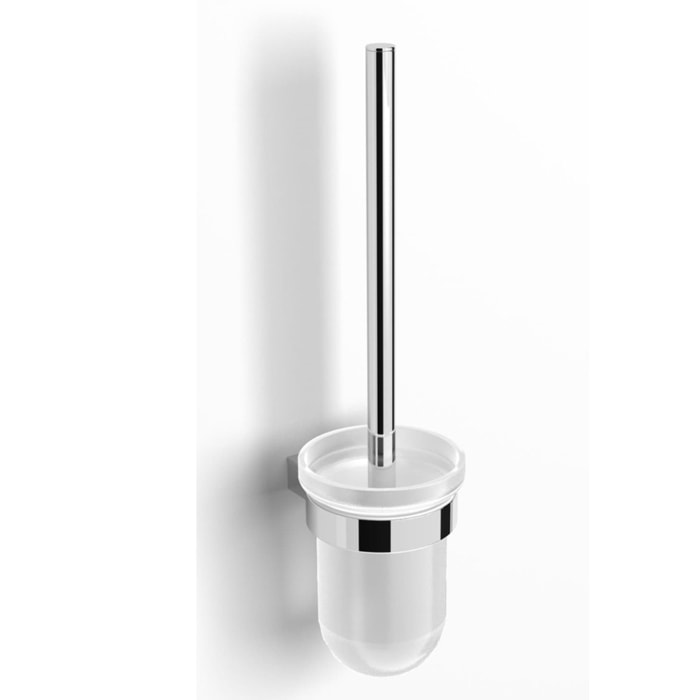 Project Brosse WC, chromé/verre dépoli (SATDPROJ37)