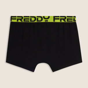 Boxer Uomo con Elastico Jacquard Colorato e Maxi Logo