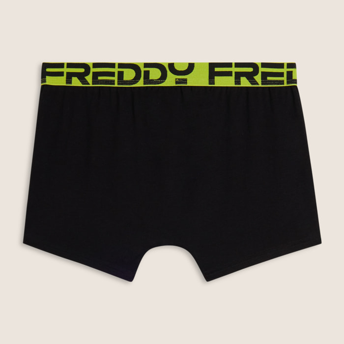 Boxer Uomo con Elastico Jacquard Colorato e Maxi Logo