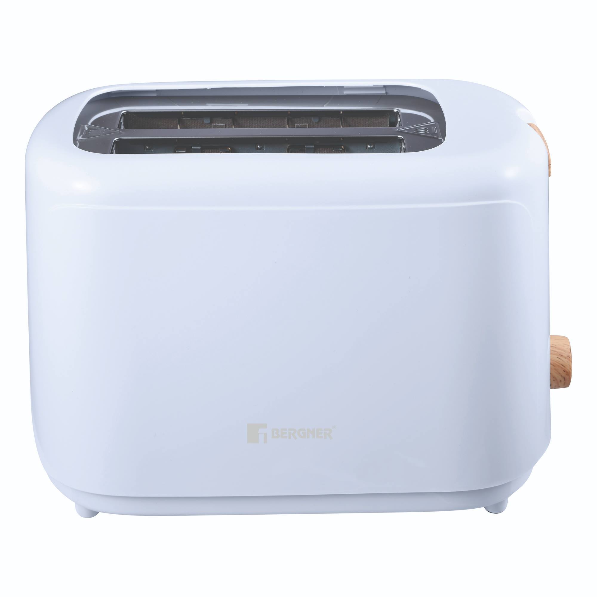 Bergner NATURALLY Tostadora de 2 rebanadas 700W y 7 velocidades