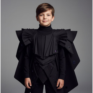 Semicisne Niño Perch.- C. Perkins Negro Talla 10