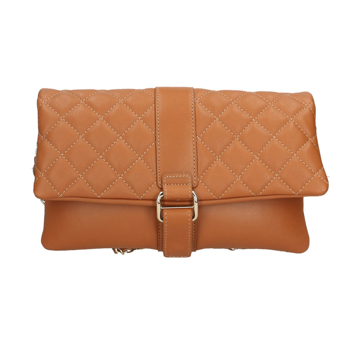 pochette da Donna Moana in Vera Pelle Made in Italy 18x30x6 cm